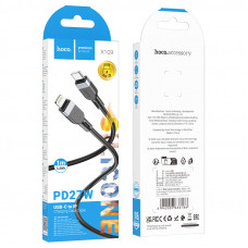Дата-кабель универ. PD Type-C - lightning USB/Iphone 1м, черный HOCO X109