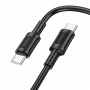Дата-кабель универ. Type-C - Type-C 1м, 60W, черный BOROFONE BX111