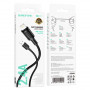 Дата-кабель универ. lightning USB / Iphone 1м, 2,4А, черный BOROFONE BX111