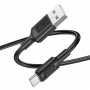 Дата-кабель универ. USB Type-C 1м, 3А, черный BOROFONE BX111
