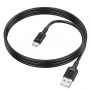 Дата-кабель универ. USB Type-C 1м, 3А, черный BOROFONE BX111
