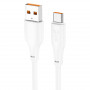 Дата-кабель универ. USB Type-C 1м, 27W, белый HOCO X93
