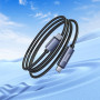 Дата-кабель универ. Type-C - Type-C 1 м, 3А/60W, дисплей, черный HOCO X112