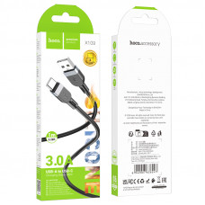 Дата-кабель универ. USB Type-C 1м, 3А, черный HOCO X109