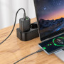 Зарядное устройство сетевое 1USB 3.0 Quick Charger + PD 1Type-C(30W), черный HOCO N63