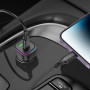Зарядное устройство в прикуриватель 1USB +1 PD Type-C Quick Charger, черный BOROFONE BZ28A