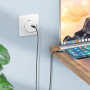 Дата-кабель универ. Type-C - Type-C 1м, 60W, нейлоновая оплетка, черный BOROFONE BX87