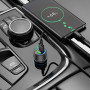 Зарядное устройство в прикуриватель 2USB 3.0(18W), черный BOROFONE BZ21A