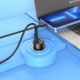 Зарядное устройство в прикуриватель 1USB 3.0(18W) + 1 PD Type-C(20W) Quick Charger, черный BOROFONE BZ20