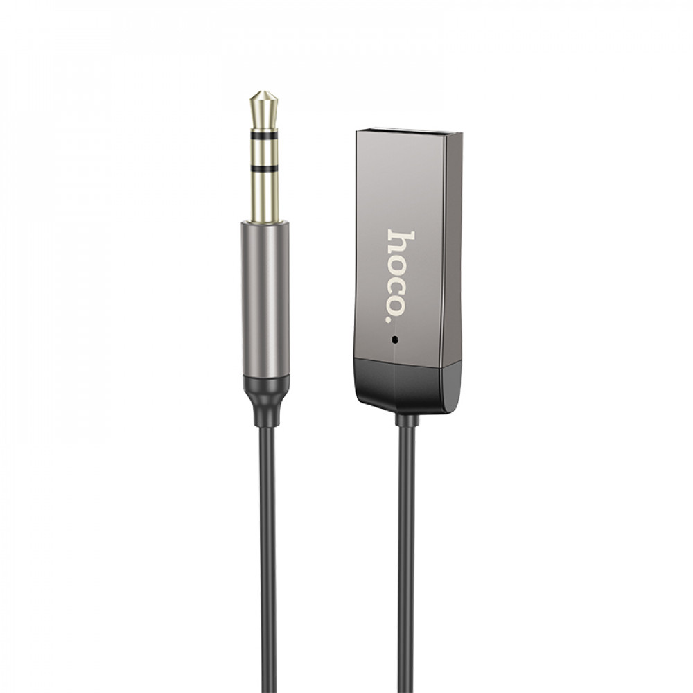 Адаптер-ресивер в магнитолу Bluetooth/ USB, черный HOCO E78