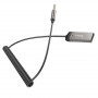 Адаптер-ресивер в магнитолу Bluetooth/ USB, черный HOCO E78