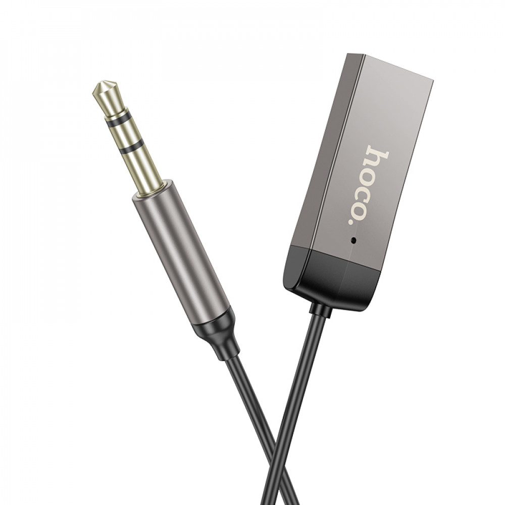 Адаптер-ресивер в магнитолу Bluetooth/ USB, черный HOCO E78