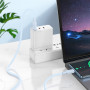 Дата-кабель универ. USB Type-C 1м, 3А, белый BOROFONE BX115