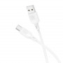 Дата-кабель универ. USB Type-C 1м, 3А, белый BOROFONE BX113