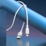 Дата-кабель универ. lightning USB / Iphone 1м, 2,4А, белый BOROFONE BX113