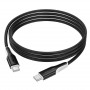 Дата-кабель универ. Type-C - Type-C 1м, 3А, черный BOROFONE BX119