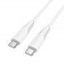 Дата-кабель универ. Type-C - Type-C 1м, 3А, белый BOROFONE BX119