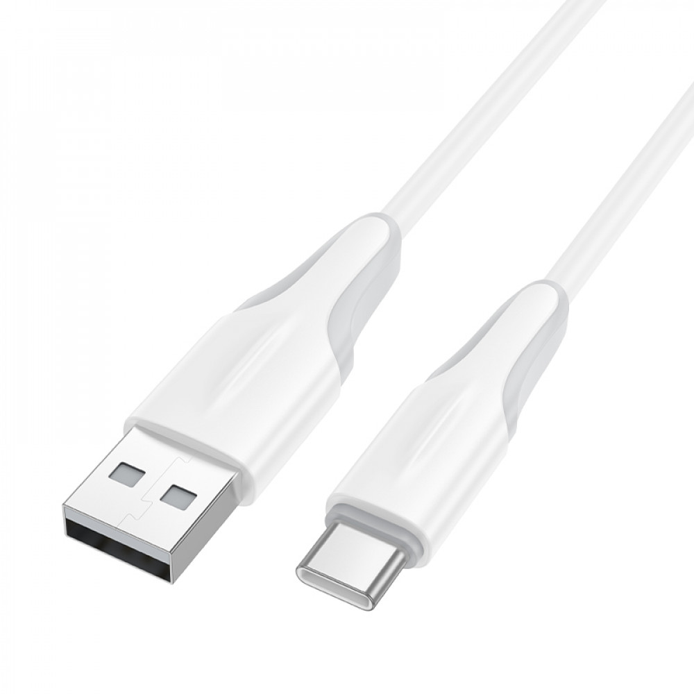 Дата-кабель универ. USB Type-C 1м, 3А, белый BOROFONE BX119