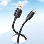 Дата-кабель универ. USB Type-C 1м, 100W, TurboCharge, черный HOCO X115