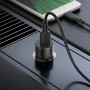 Зарядное устройство в прикуриватель 1USB 3.0 Quick Charger, черный BOROFONE BZ19A