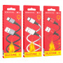 Дата-кабель универ. USB Type-C 1м, 3А, черный BOROFONE BX83