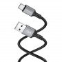 Дата-кабель универ. USB Type-C 1м, 3А, черный BOROFONE BX83