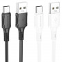 Дата-кабель универ. USB Type-C 1м, 3А, черный BOROFONE BX80