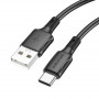 Дата-кабель универ. USB Type-C 1м, 3А, черный BOROFONE BX80