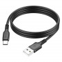 Дата-кабель универ. USB Type-C 1м, 3А, черный BOROFONE BX80