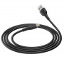 Дата-кабель универ. lightning USB / Iphone 1м, 2,4А, черный BOROFONE BX51