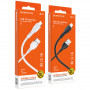 Дата-кабель универ. lightning USB / Iphone 1м, 2,4А, белый BOROFONE BX51