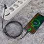 Дата-кабель универ. USB Type-C 1м, 3А, черный BOROFONE BX51