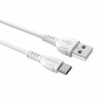 Дата-кабель универ. USB Type-C 1м, 3А, белый BOROFONE BX51