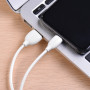 Дата-кабель универ. lightning USB / Iphone 1м, 2,4А, белый BOROFONE BX19