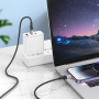 Дата-кабель универ. PD Type-C - lightning USB/Iphone 1,2м, 27W, черный HOCO U129