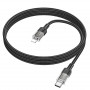 Дата-кабель универ. PD Type-C - lightning USB/Iphone 1,2м, 27W, черный HOCO U129