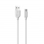 Дата-кабель универ. micro USB /Android/ 1м, 2.4A, белый BOROFONE BX14