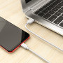 Дата-кабель универ. micro USB /Android/ 1м, 2.4A, белый BOROFONE BX14