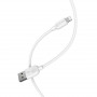 Дата-кабель универ. lightning USB / Iphone 2м, 2.4А, белый BOROFONE BX14