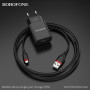 Зарядное устройство сетевое 1USB 2.1A, черный BOROFONE BA20A