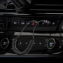 Адаптер-ресивер в магнитолу Bluetooth AUX микрофон, серый BOROFONE BC56