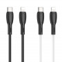 Дата-кабель универ. PD Type-C - lightning USB/Iphone 1м, 3А, черный BOROFONE BX86