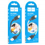 Дата-кабель универ. lightning USB / Iphone 1м, 2.4А, черный HOCO X90