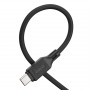 Дата-кабель универ. micro USB /Android/ 1м, 2,4А, черный HOCO X90