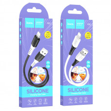 Дата-кабель универ. lightning USB / Iphone 1м, 2.4А, белый HOCO X82