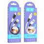 Дата-кабель универ. lightning USB / Iphone 1м, 2.4А, белый HOCO X82