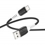 Дата-кабель универ. USB Type-C 1м, 3А, черный HOCO X82