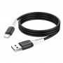 Дата-кабель универ. USB Type-C 1м, 3А, черный HOCO X82