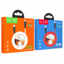 Дата-кабель универ. PD Type-C - lightning USB/Iphone 1 м, 3А, черный/белый HOCO X21