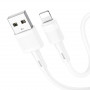 Дата-кабель универ. lightning USB / Iphone 1м, 2.4А, черный HOCO X83